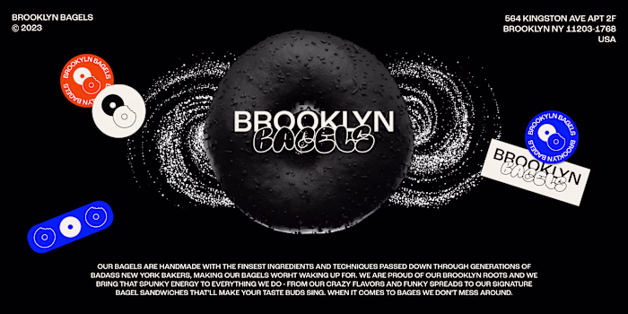 Brooklyn Bagels | Brand designer