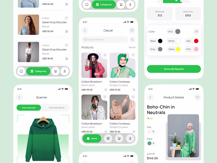 Here is my E-commerce App UI Redesign Feel free to give me s...
