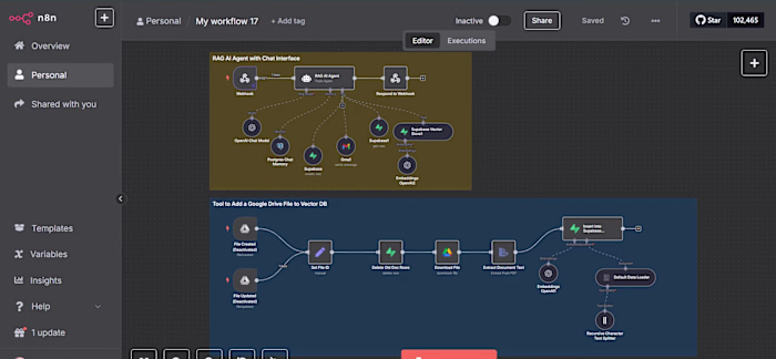 AI-Powered RAG Agent & Vector Database Automation
