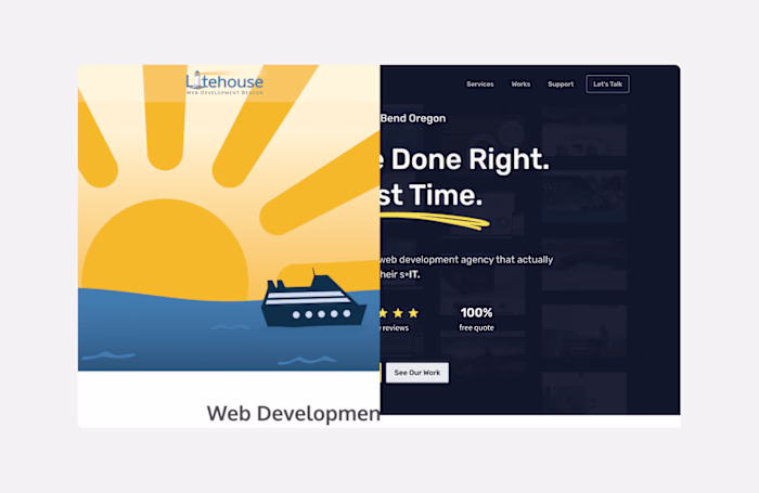Litehouse.co - Performance focused agency website revamp