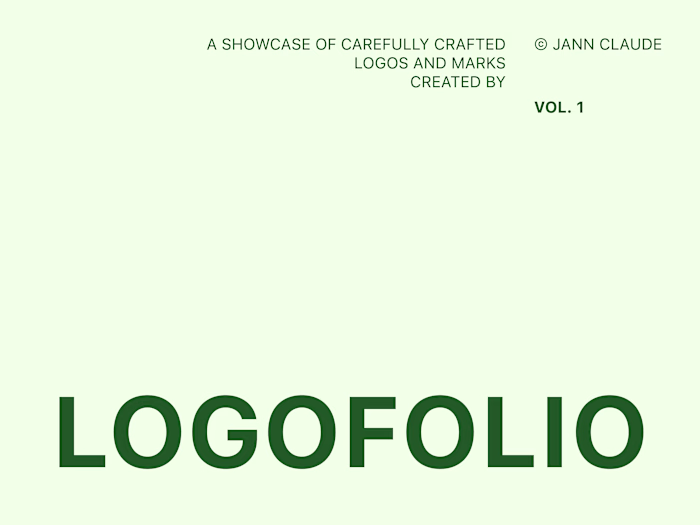 LOGOFOLIO VOL. ➀