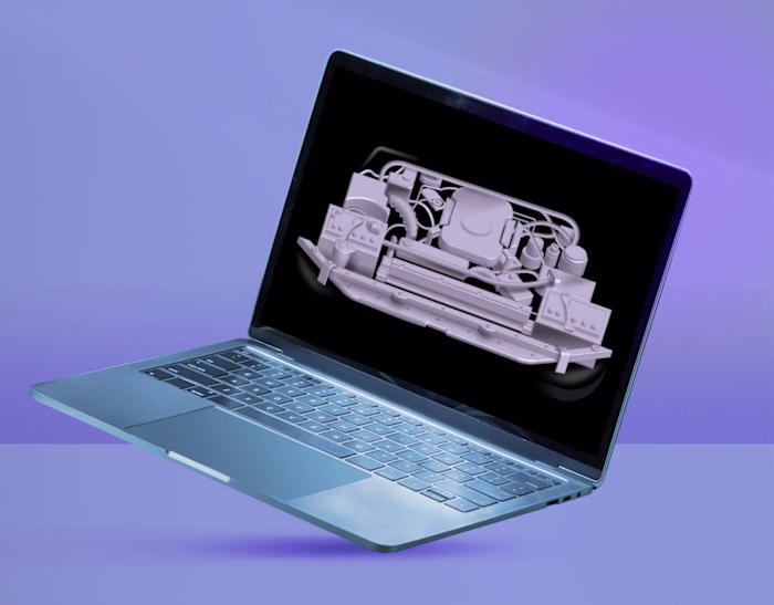 Car Engine Components Motion Graphics