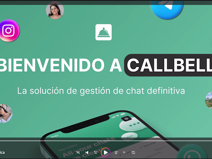 Welcome video for Callbell