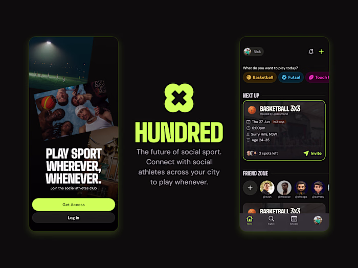 HUNDRED / Social Athletes Club