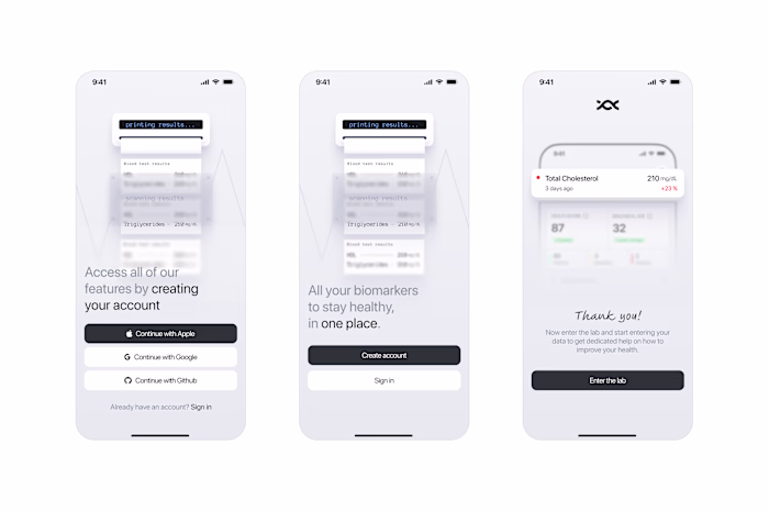 Biomarkers Mobile App