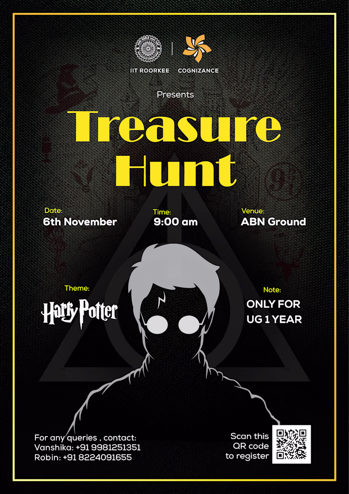 Poster Design for a Treasure Hunt 