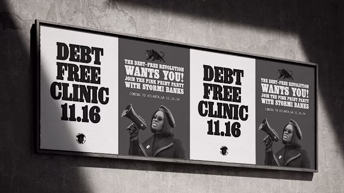 Event Branding and Design - Debt Clinic 