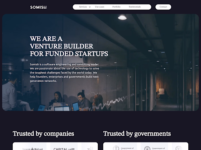 SOMISH Website -  Wordpress to Webflow Migration