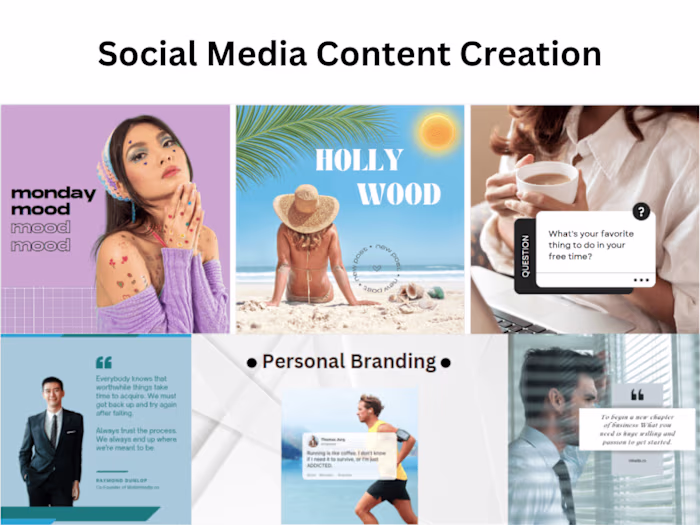 Social Media Content Creation