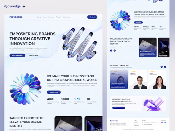 NovaEdge Studio | Strategic Digital Experience & Design Agen...
