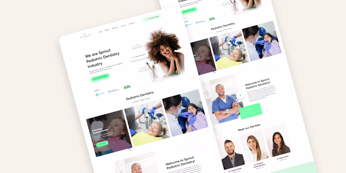 🦷 Dental Clinic | Informational Website Design