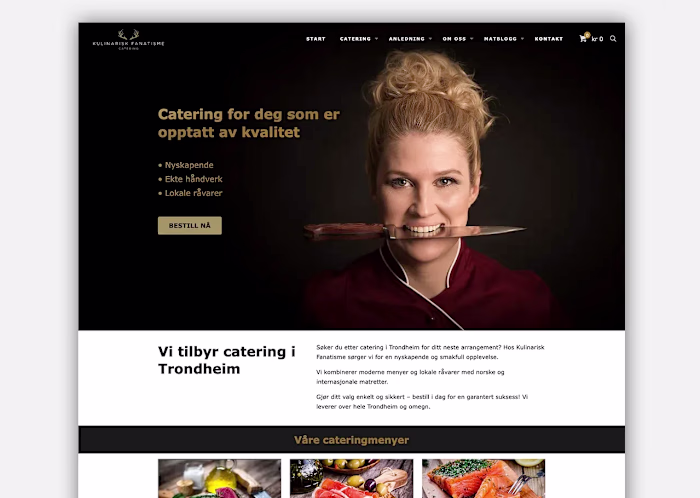 Web Design & SEO for Local Catering Business