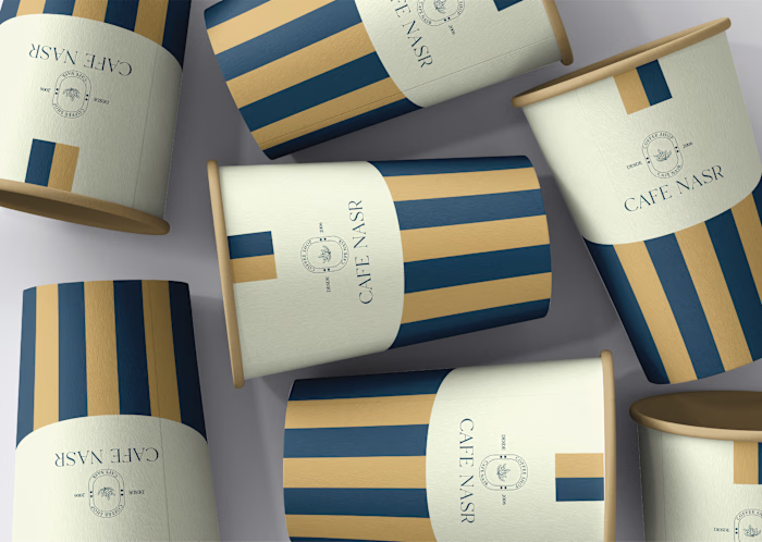 CAFE NASR / Coffee Shop Branding 