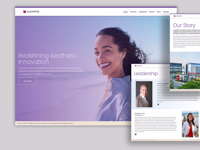 
Luvantas Website Design and Development