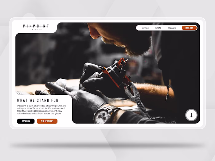 A Fresh, Bold New Look for a Local Tattoo Artist's Shop