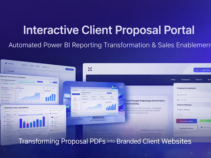 Framer Interactive Client Proposal Portal 