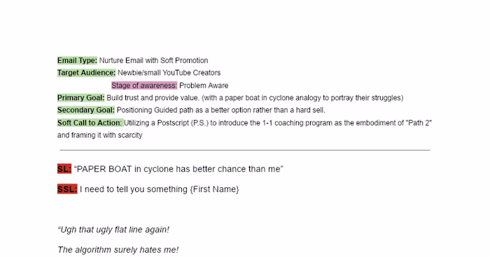 Nurture Email With Soft Promotion 