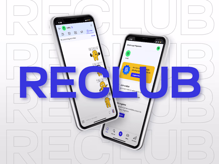 ReClub, Sports Stickers Lottie Animation