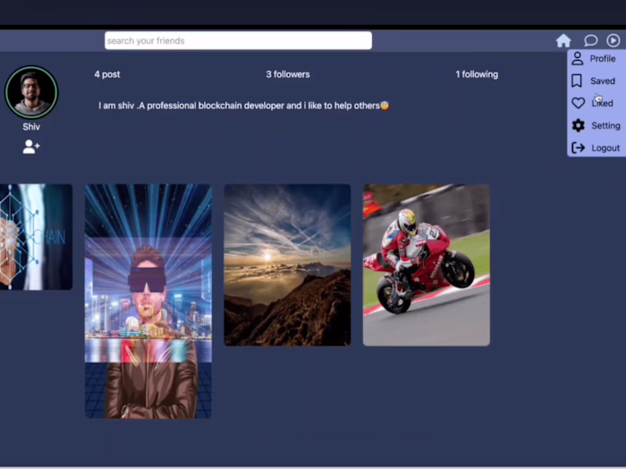 Social media website