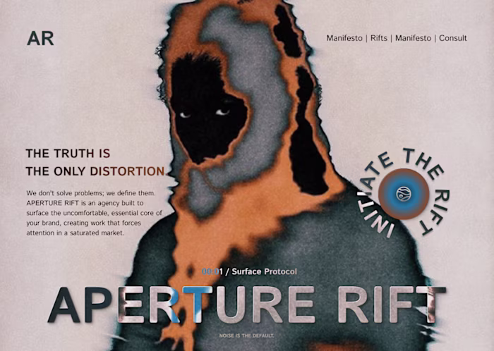 17/ 30: APERTURE RIFT Hero. The challenge: Design a hero tha...