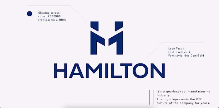 Logo of a gears-making Industry.