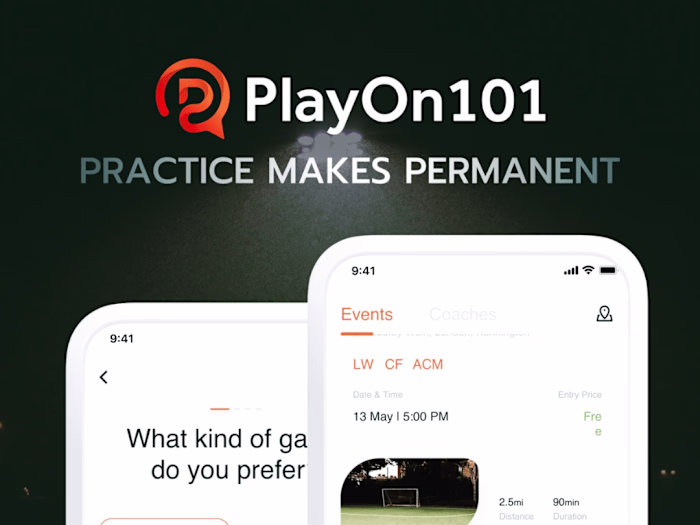 PlayOn101 (iOS/Android apps)