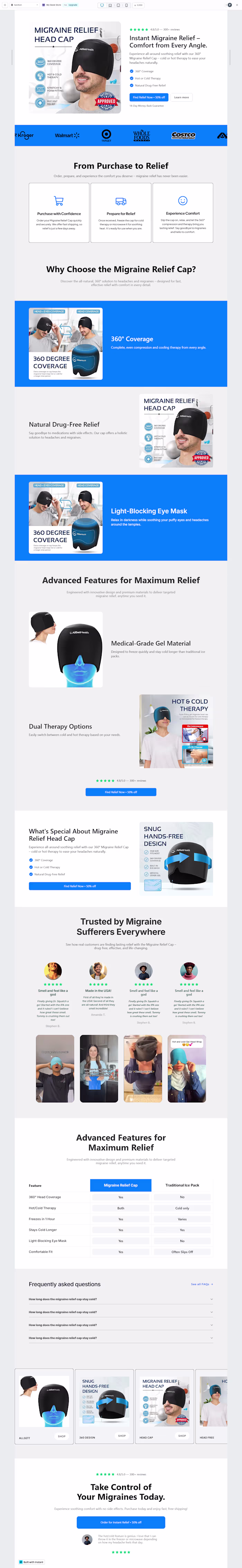 Allsett Landing Page