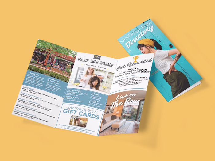 Santana Row Handheld Directory