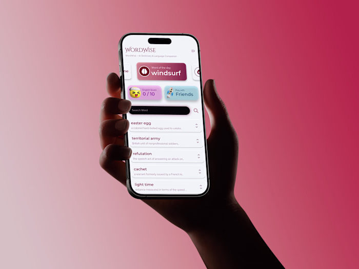 WordWise — Ai Powered Dictionary