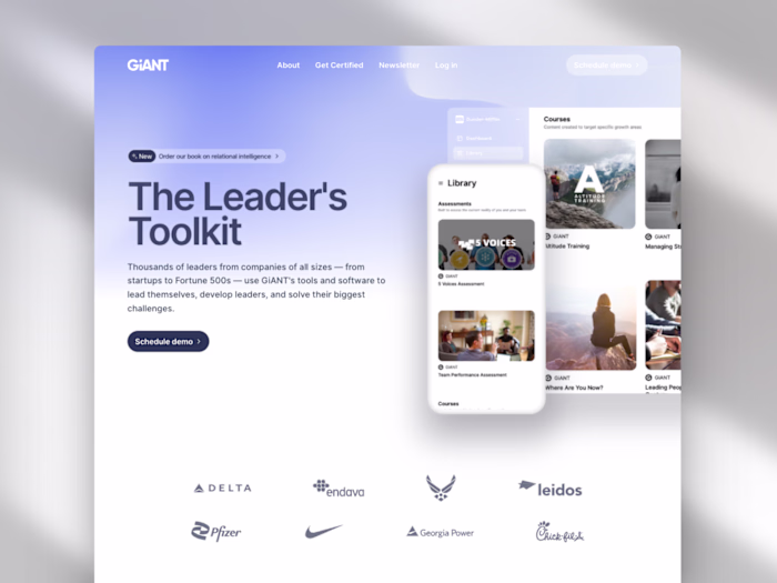 GiANT - Online Leadership Platform