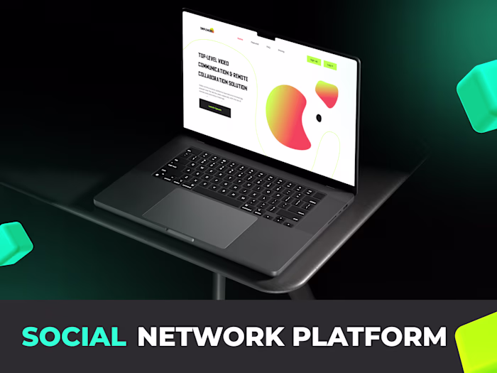 Networking platform development with custom video space