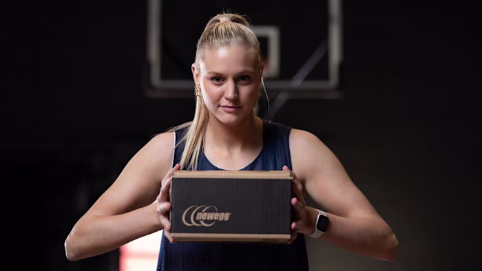 Cate Reese's NIL Partnership with Newegg