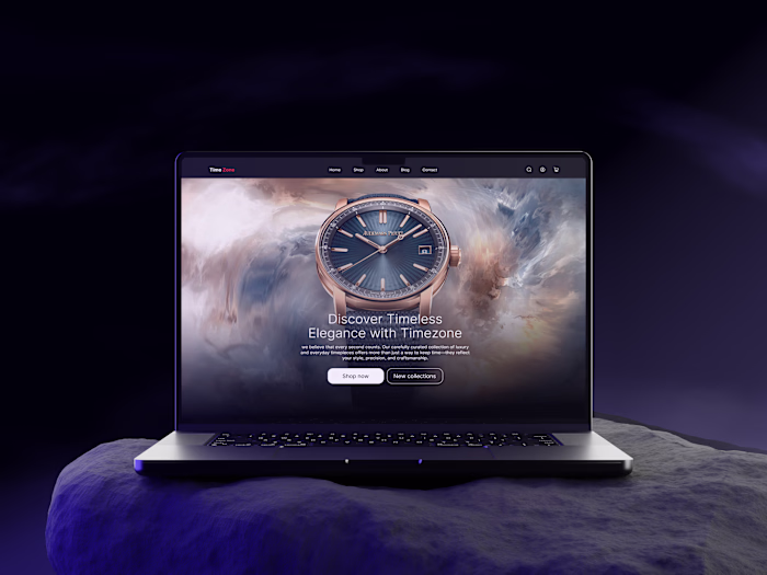 TimeZone Premium Luxury Watch E-Commerce