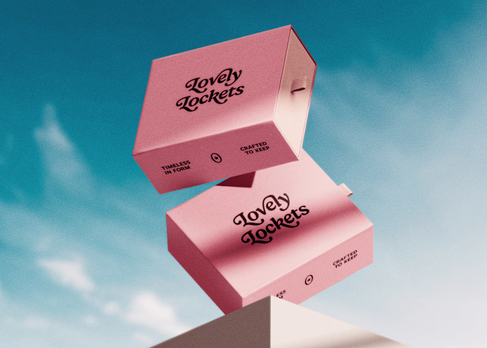 Charms & Pendants Jewelry Brand Identity