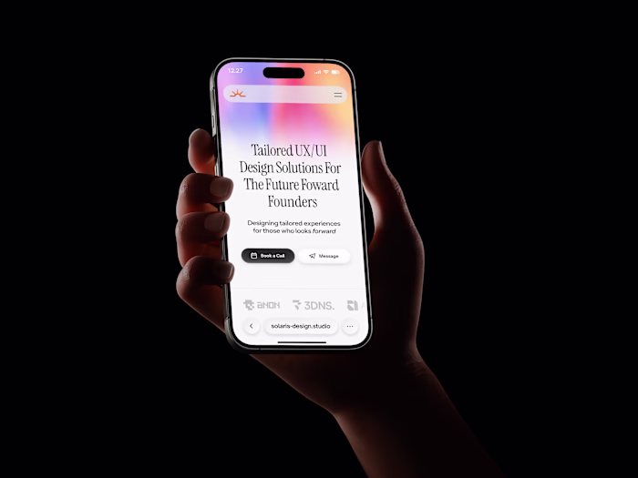 Haptics on mobile website!
Small weekend