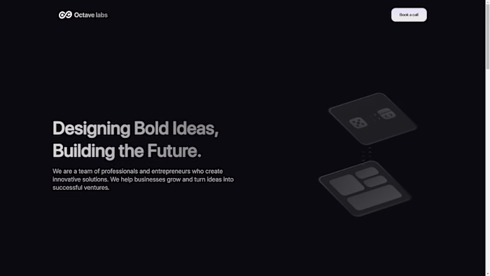 Octave Labs Landing Page