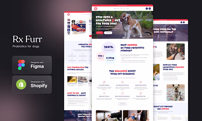 Shopify Store Redesign & Development for Rx Furr