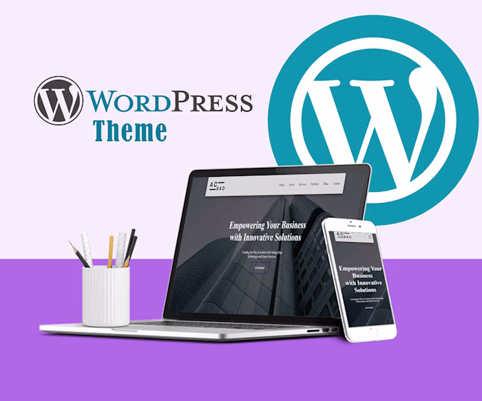 Corporate Website Theme – From Figma to Fully Customizable Word…