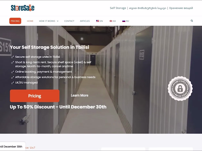 Georgia’s First Modern Self-Storage Company