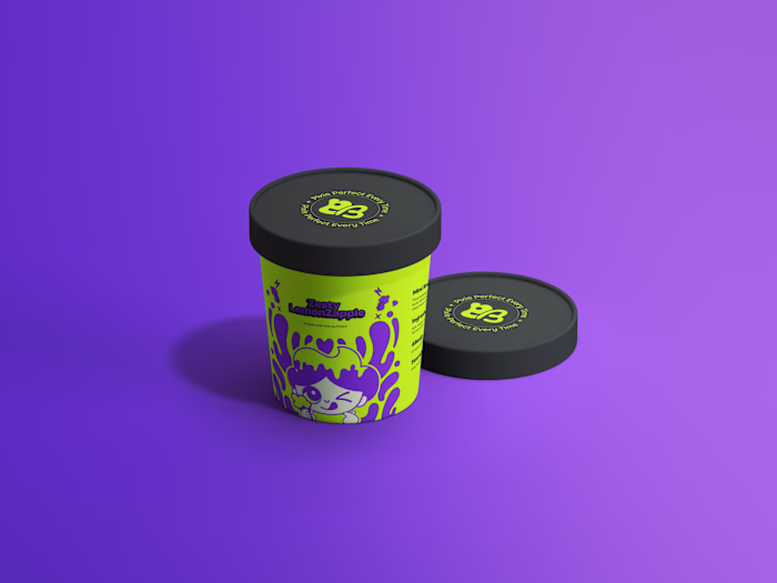 Pixie Blast- Ice cream(Brand identity) 