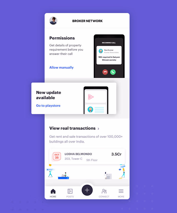 Broker Network - A real estate app for a million brokers