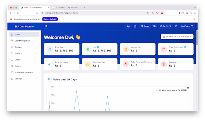 Logistics and Inventory Fulfillment System