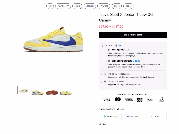 Woocommerce product detail page customisation