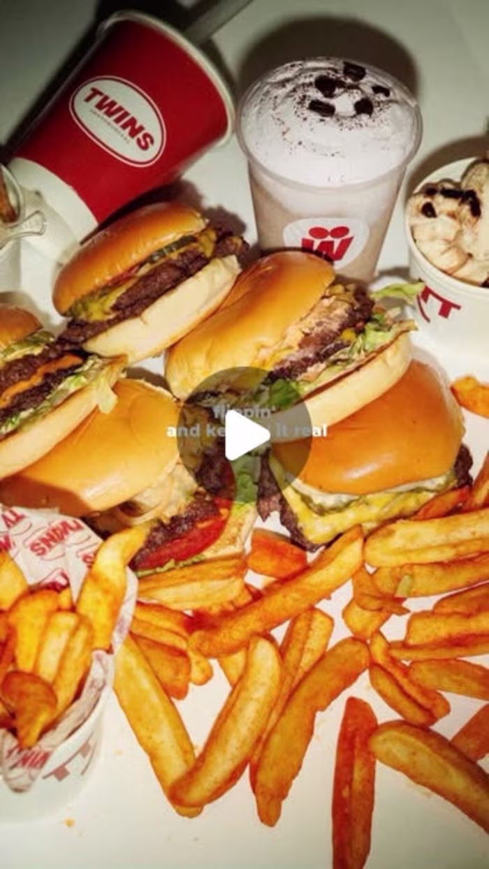 Twins on Instagram: “Twins Smashburgers ain’t playin’ - we…
