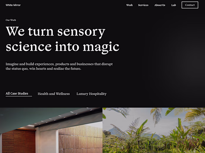 White Mirror Studio - Website design and Webflow Development