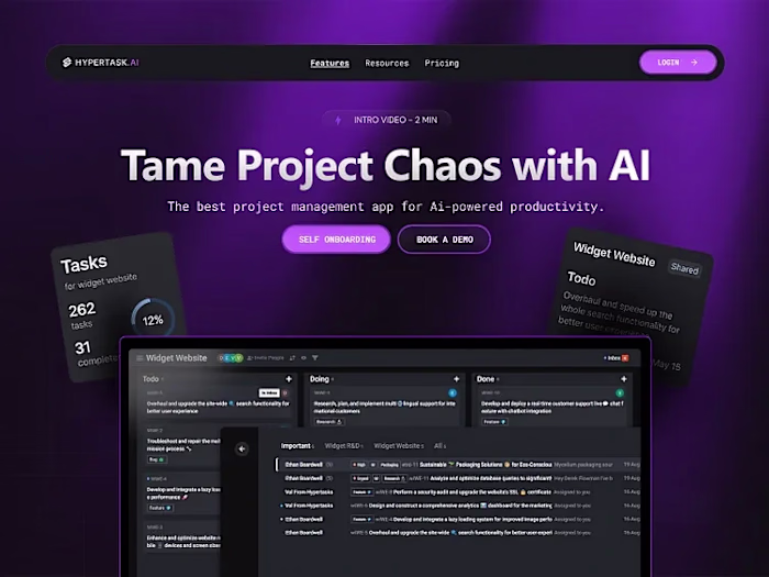 Tame Project Chaos with AI – Smart Project Management Dashboard