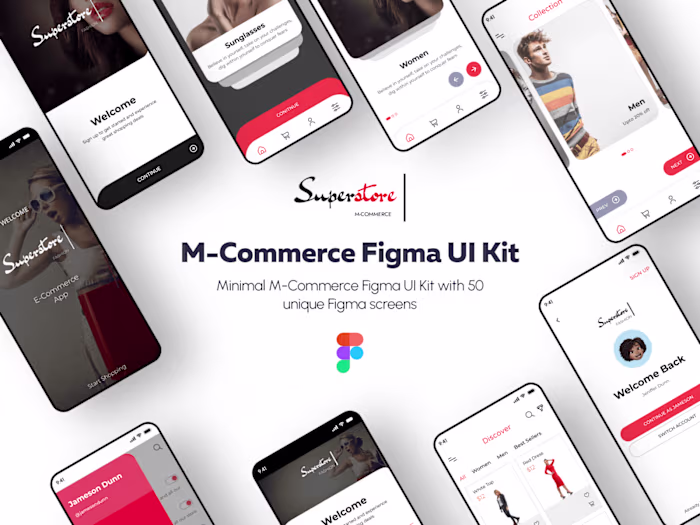 Superstore Figma UI Kit