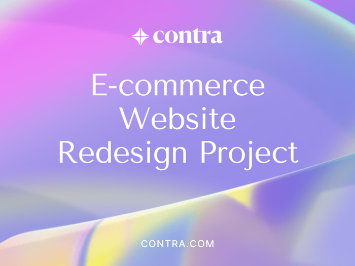  E-commerce Website Redesign Project