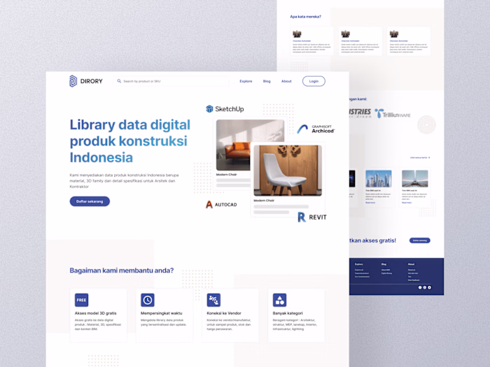Dirory Website Design