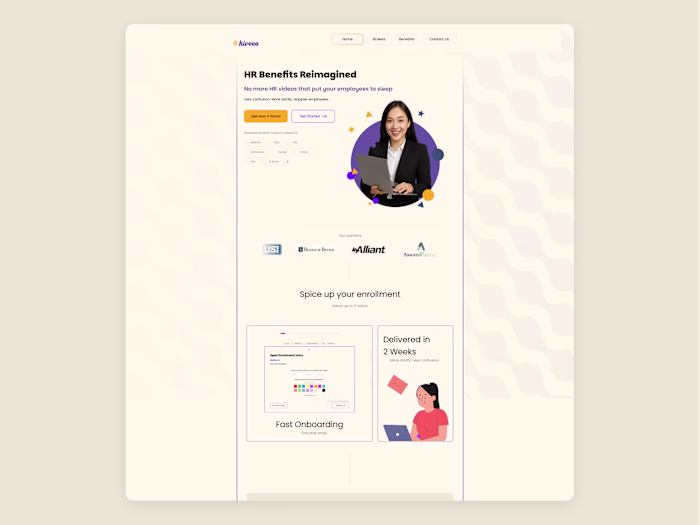 Hiveeo | Web Redesign